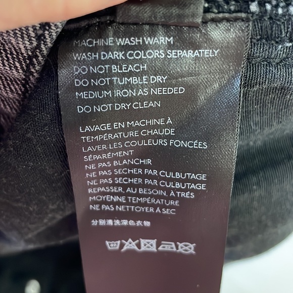 Y2K Urban Outfitters BDG Black Rigid Denim Mini Skirt - Size Small - Picture 8 of 10